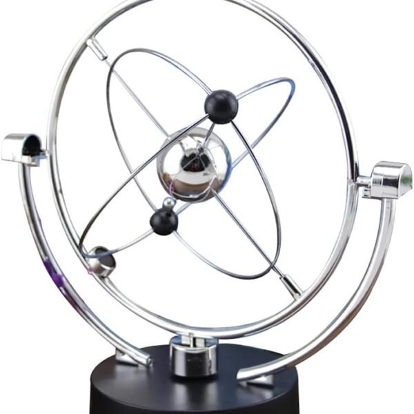 Planet Orbit Mobile Milky Way Perpetual Motion Desktop Toys Table Top Decor Office Desk Decorations Solar System for Kids Planet Orbit Mobile Magnet Silver Perpetual